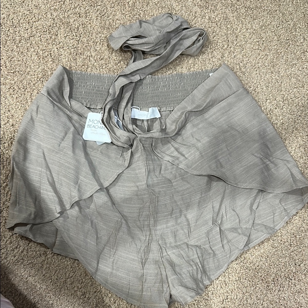 Monday Swimwear Gray Swim Coverup